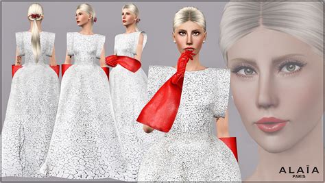 Gagas Oscars Dresses For The Sims 3 Fan Art Gaga Daily