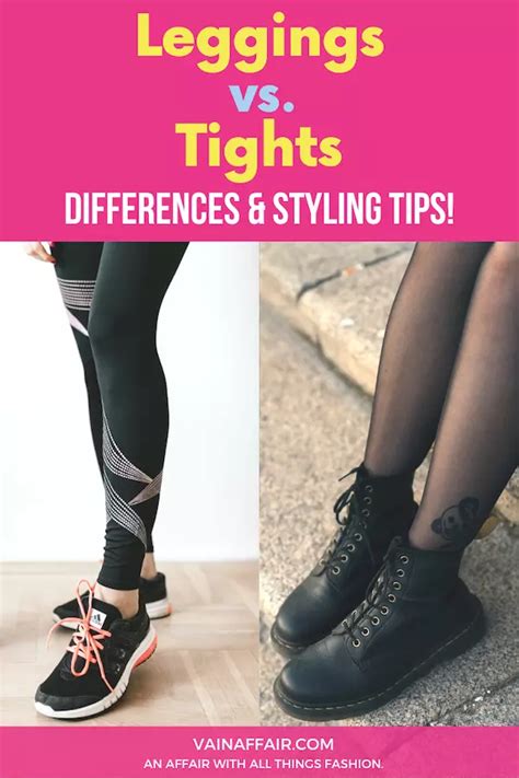 Leggings Versus Tights: How Do I Tell The Difference? Must Know!