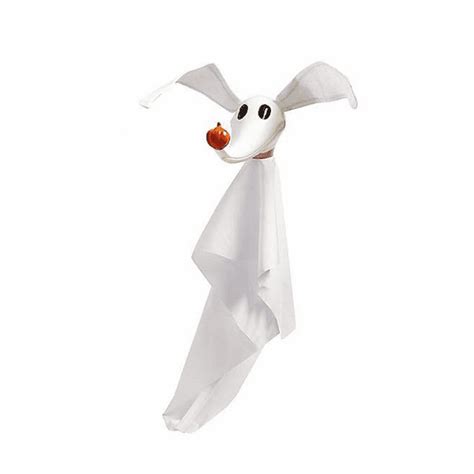 Disney Nightmare Before Christmas Zero Dog Mini Poseable Hanging Ghost ...