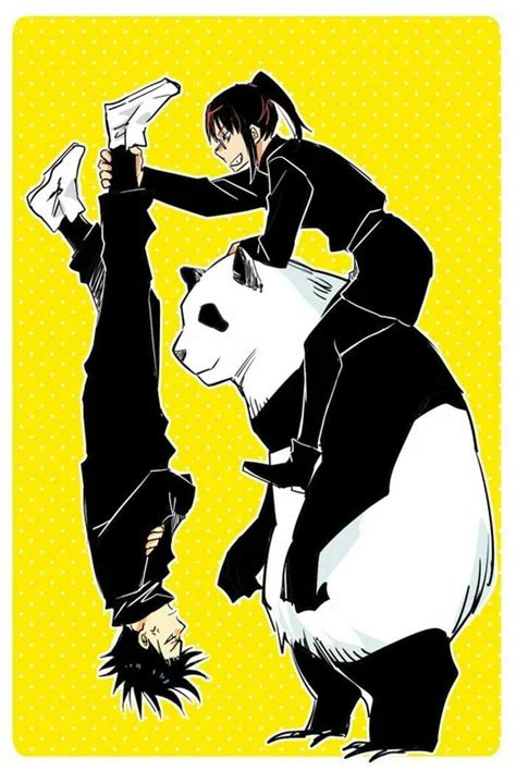 Megumimaki And Panda Jujutsukaisen Jujutsu Anime Shows Manga Anime One Piece