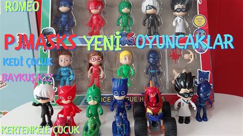 P Jamaskel Ler Kutu A Ili I Pj Masks Box Opening Funny Kedi Ocuk