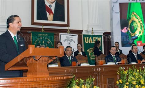 Jorge Olvera Rinde Tercer Informe De Actividades Al Frente De La UAEM