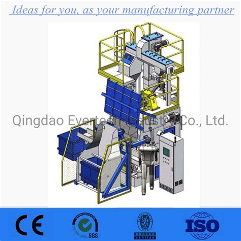 Tumble Blet Shot Blasting Machine With Auto Loading Unloading System