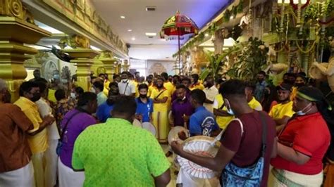 Indian Devotees Play The Traditional Dru Stock Video Pond5