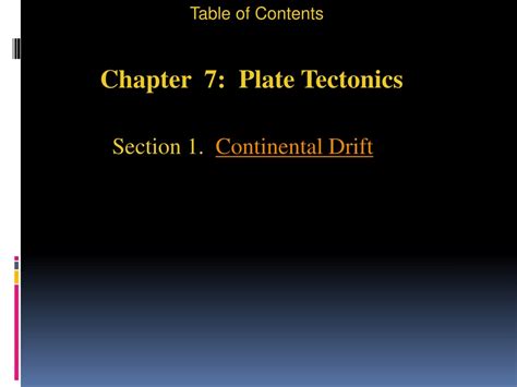 Ppt Chapter 7 Plate Tectonics Powerpoint Presentation Free Download