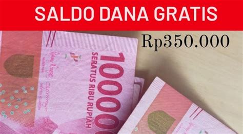 Setiap Hari Saldo Dana Gratis Hingga Rp Bisa Anda Dapatkan Ke