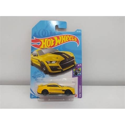 Hot Wheels Ford Mustang Shelby Gt Amarillo Shopee M Xico