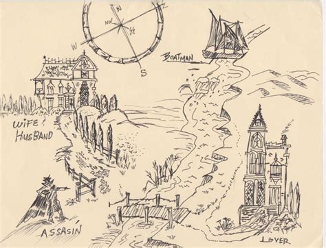 Murder Mystery Map By Raisabusygod On Deviantart
