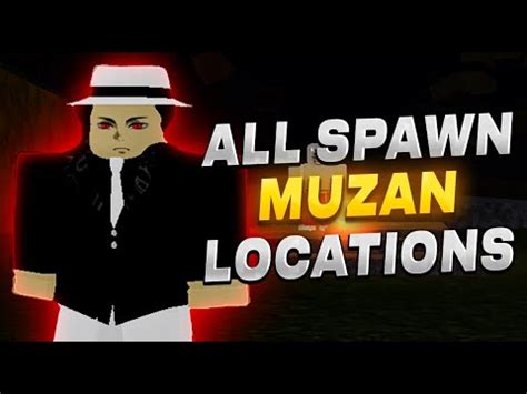 Muzan All Spawn Locations Project Slayers Youtube