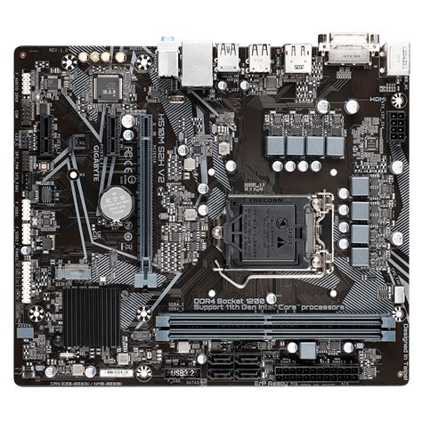 Gigabyte H M S H V Motherboard Intel H Express Lga Micro Atx