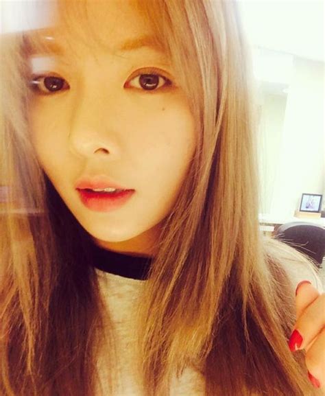 Hyuna Perfect Seflie Everytime Hyuna Kim Korean Hairstyle Instagram