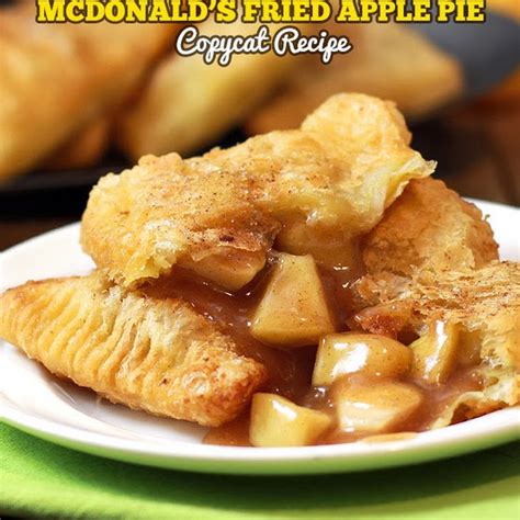 McDonald's Copycat Fried Apple Pies Recipe