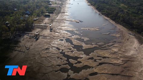 Bajante histórica del río Paraná Piden limitar el uso de agua en 7