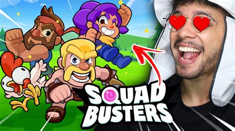 TÁ IncrÍvel 🔥 Joguei Pela Primeira Vez O Novo Jogo Squad Busters Da