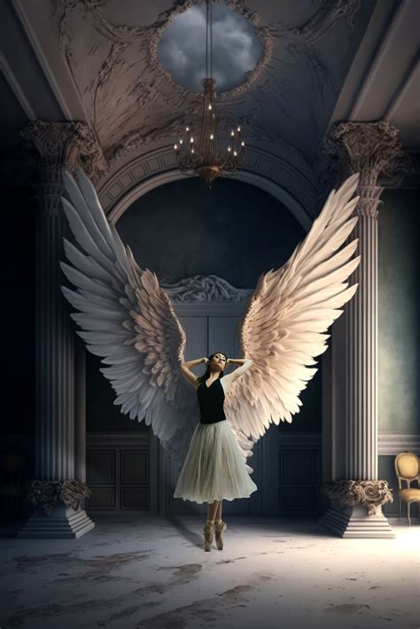 16 Angel Wings Digital Backdrop, Fine Art Backdrops, Photoshop Overlays ...