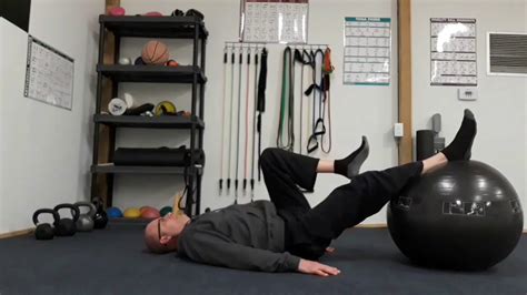 Louisiana Personal Trainer Single Leg Hip Extension Hamstring Curl On