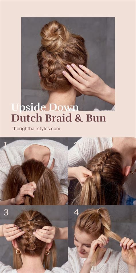 How To Do An Upside Down Dutch Braid Dutch Braid Braiding Your Own