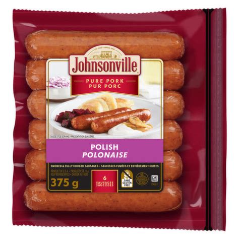 Johnsonville Smoked Polish Sausages Save On Foods