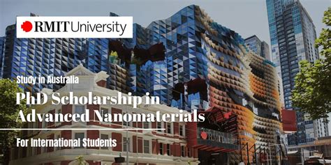 PhD Scholarship In Advanced Nanomaterials For International Students At