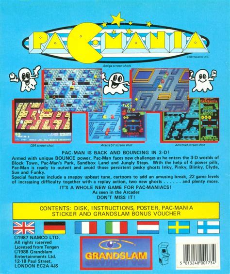 Pac Mania Cover Or Packaging Material Mobygames