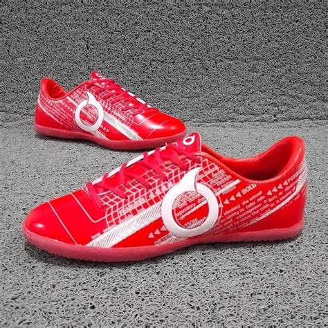 Sepatu Fusal Ortuseight Catalyst Jogosala Revenge Merah Sepatu Futsal