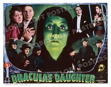 Draculas Daughter Lobby Scene Card 8 Poster 1936 Gloria Holden Otto Kruger 4561590000