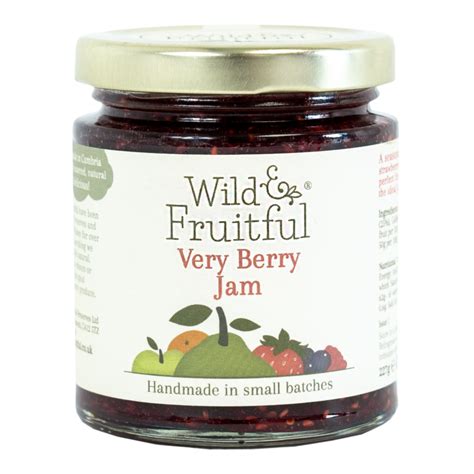 Very Berry Jam Wild And Fruitful Preserves