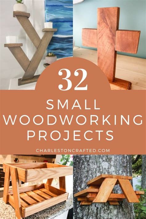 38 Easy Small Woodworking Projects Small Wood Projects Small