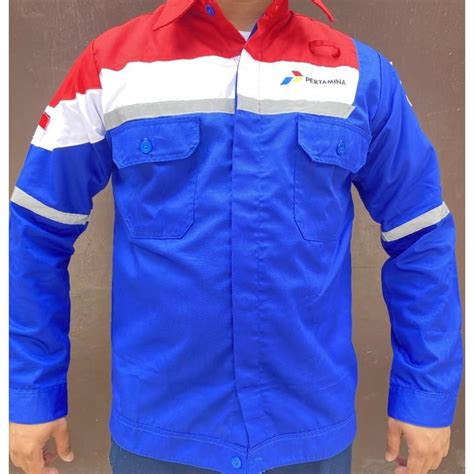 Jual Seragam Pertamina Kemeja Wearpack Safety Pertamina Patra