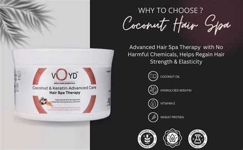 Voyd Keratin Hair Spa Treatment Cream Deep Conditioning