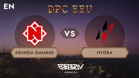 EEU DPC 2023 BO3 Nemiga Gaming Vs HYDRA Game 2 By GARET And