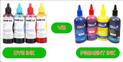 Pigment Ink Vs Dye Ink Know Actual Difference Between Them