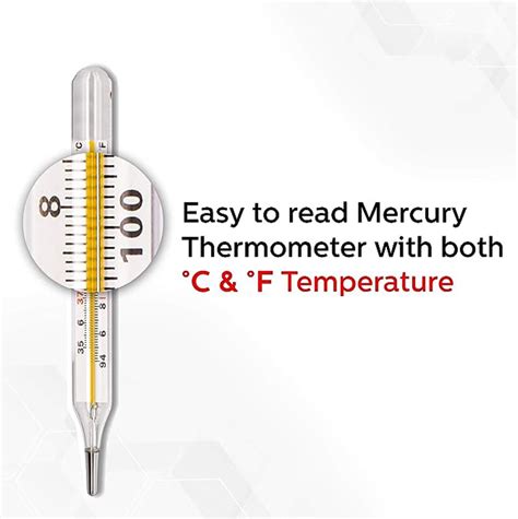 Smic Gold Oval Thermometer Pack Of 2