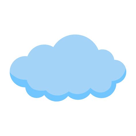 Blue Cloud Icon