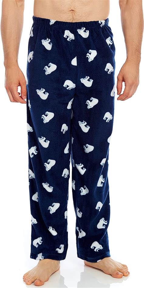 Leveret Men S Pajama Pants Fleece Lounge Sleep Pj Bottoms Christmas Pjs