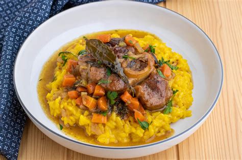 Homemade Veal Osso Bucco With Saffron Risotto Food Hot Sex Picture