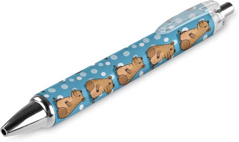 Amazon Cute Cartoon Capybara Ballpoint Pens Retractable Ball Pen