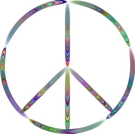 peace sign psychedelic harmony royalty  vector graphic