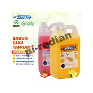 Jual ZZ888 SEBERSIH Sabun Cuci Tangan Hand Soap 5L 5 Liter GOSEND