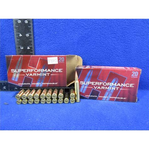 223 Rem 53gr V Max Hornady Superformance Cartridges