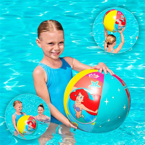 Pelota De Playa Inflable Rosa De Princesas Mayoreo Piezas Coppel