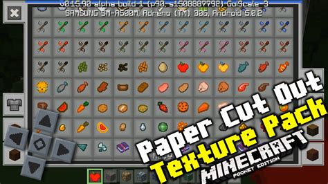 Minecraft Pe Paper Cut Out Texture Pack Texturas Minecraft Pocket