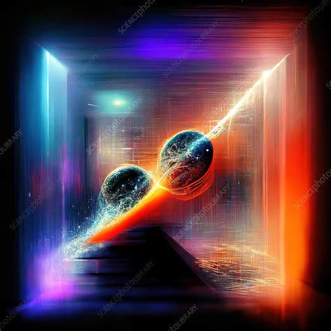 Spacetime And The Space Time Continuum Illustration Stock Image