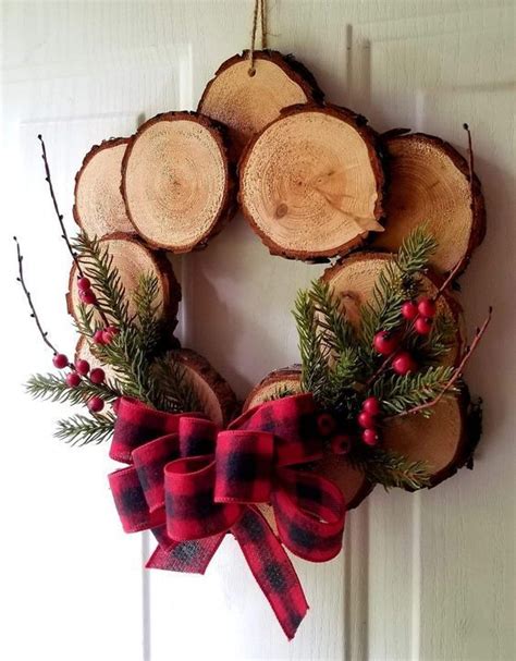 Minute Diy Wood Slice Wreath Tutorial Artofit