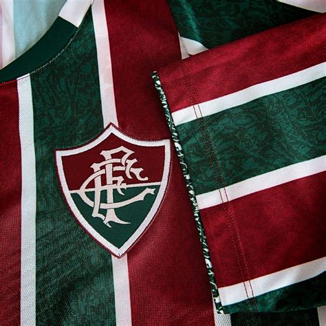 Camisa Fluminense Umbro Uniforme 1 2024 Torcedor Masculino Camisa