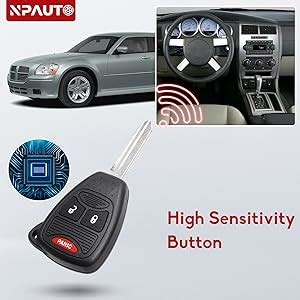 Amazon NPAUTO Key Fob Replacement Fits For Dodge Ram Dakota