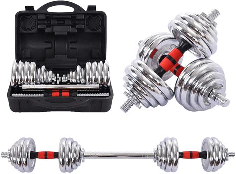 30kg dumbell set with connecting bar + case – Far Supplies