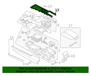 Lincoln Corsair Panel Console Lj Z Aa Quirkparts