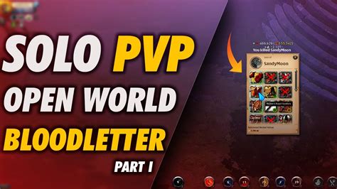 Solo Pvp Open World Bloodletter Albion Online Youtube