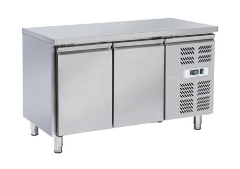 Bajo Mostrador Refrigerado Puertas Acero Inox Equiparte